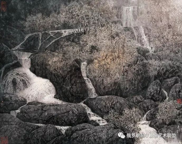 中国画家宋涤山水画作品选赏析