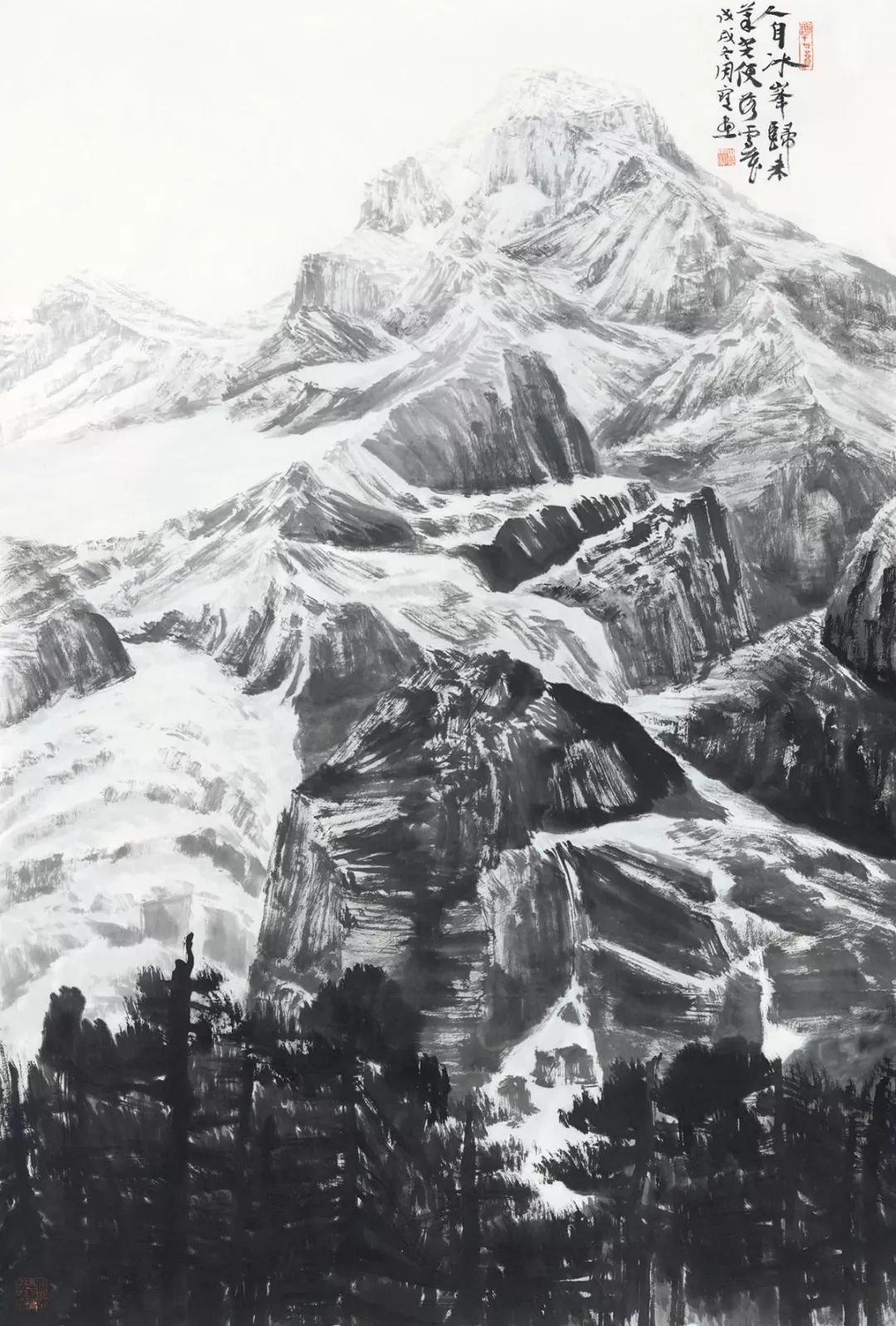 【福宝印社|展讯暨邀请函】走进雪山——李兵师生画展