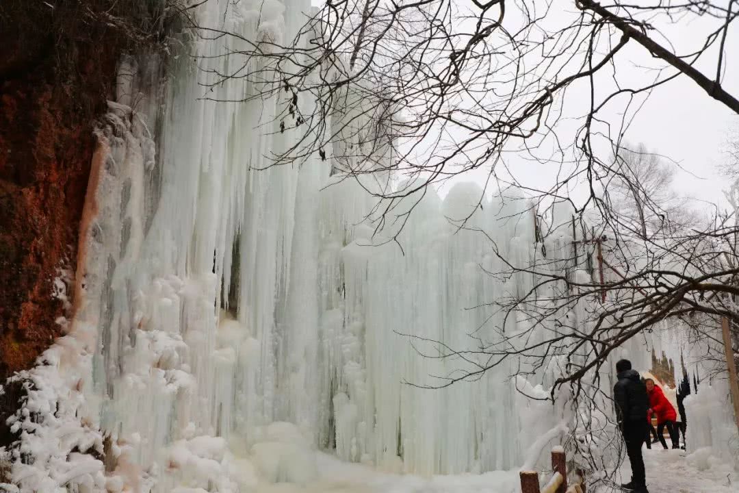 冰天雪地渭河源——冰瀑,冰灯,冰凌,冰花,宛如人间仙境!