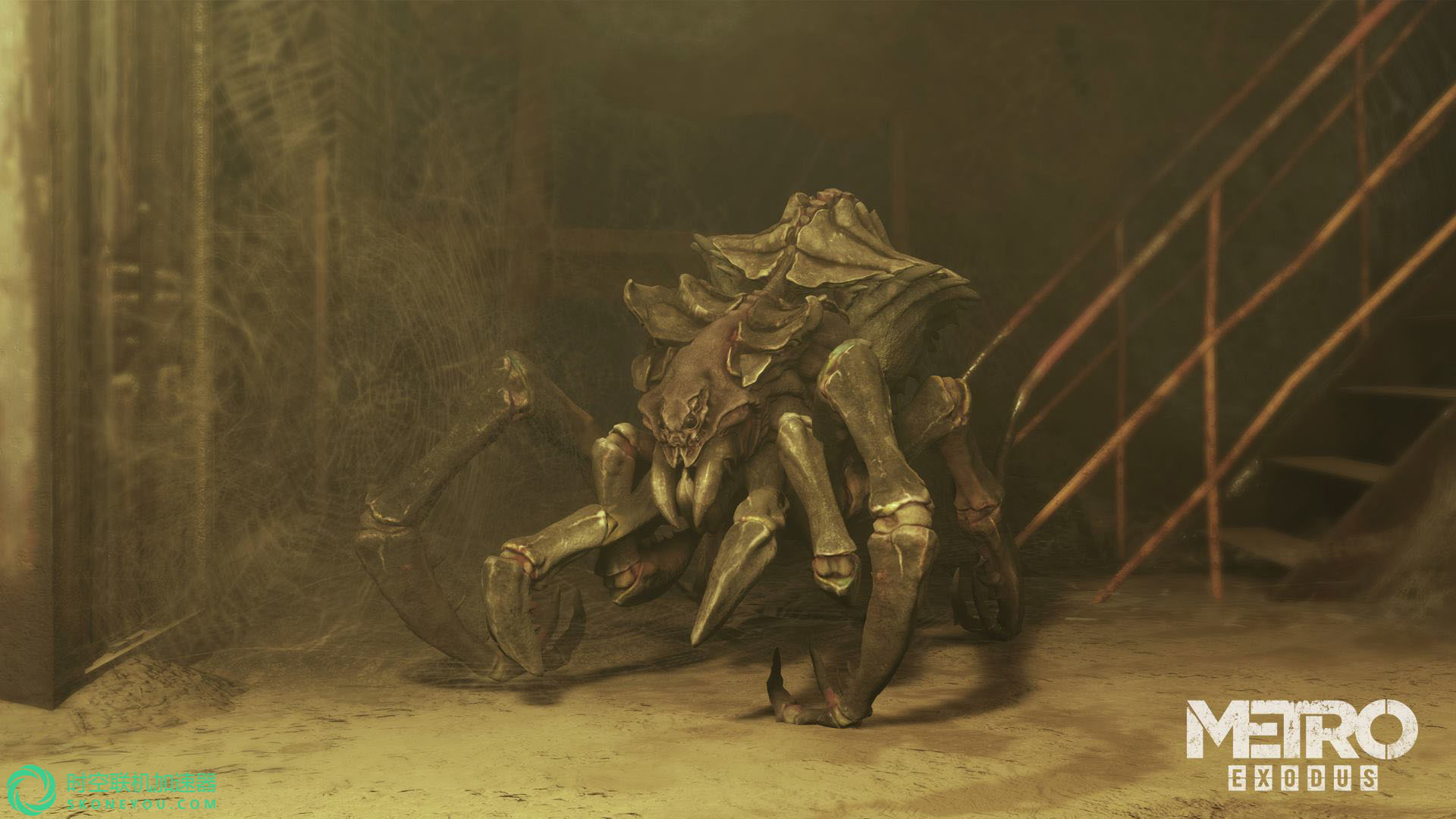 《地鐵：逃離》新截圖公布：巨型蜘蛛超恐怖 遊戲 第2張