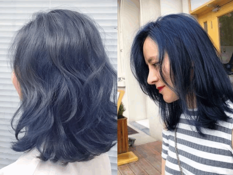 你的发色已过时,2019年流行的"雾霾蓝"发色,最显白最美!