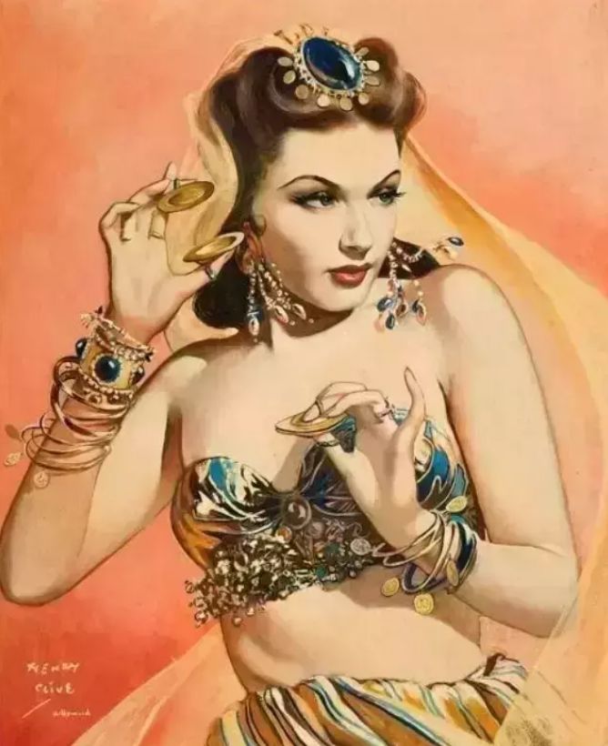 埃及100年前至今经典"美女"的妆容以及发型