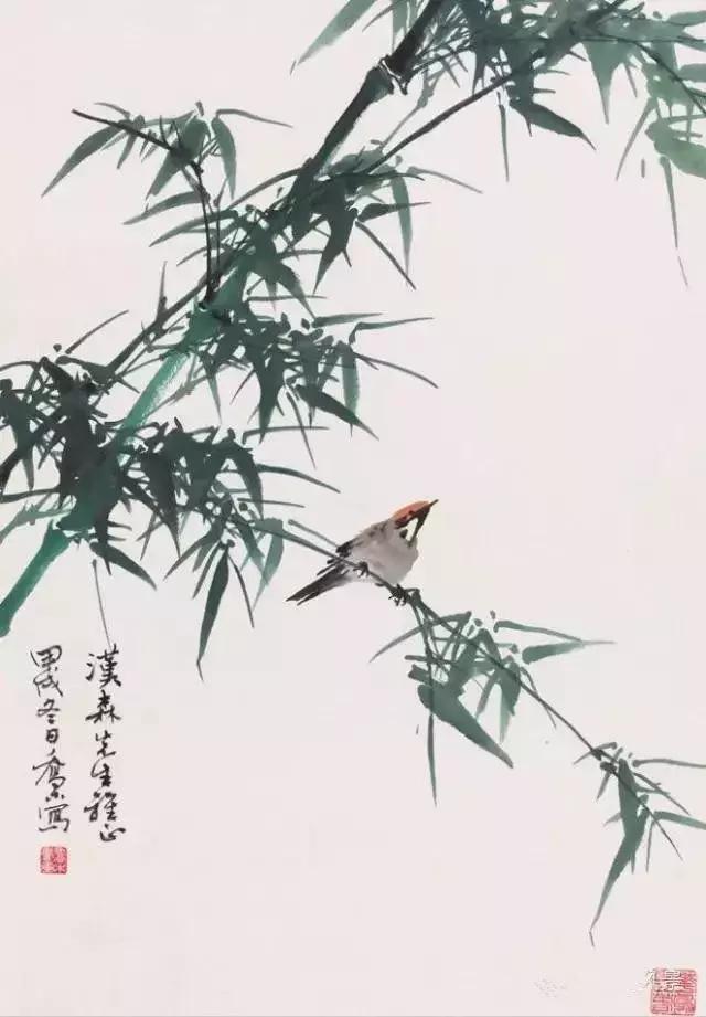 赏竹:莺歌竹韵