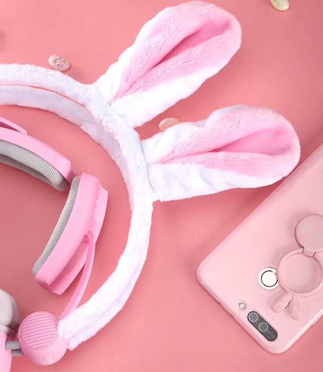 女主播裝萌神器｜西伯利亞S21少女版Pink遊戲耳機上市 科技 第4張