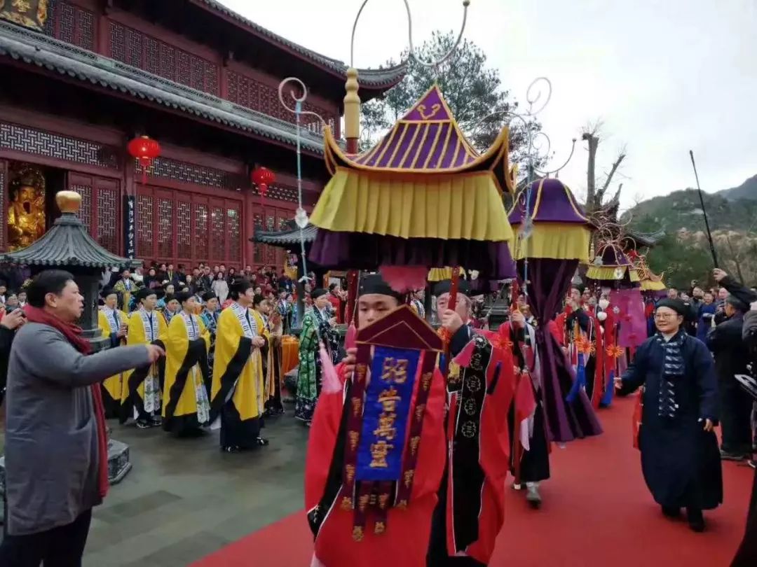 天台山桐柏宫张高澄道长方丈升座典礼圆满成功!