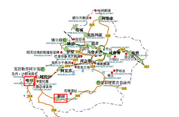 旅游 正文  喀什和和田地区地处南疆,是新疆目前"东突"最有市场的一个