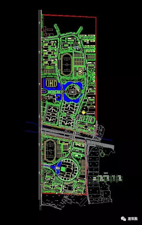 精选学校建筑sucad合集