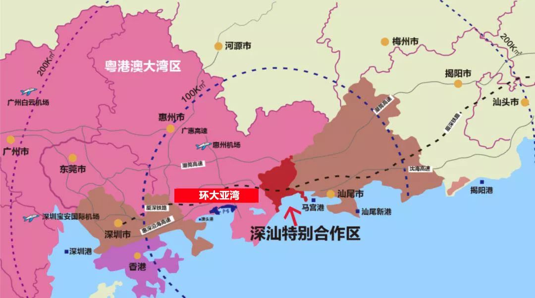 惠州迎重磅利好深惠城轨规划沈海高速汕尾至深圳段扩建武深高速广东段