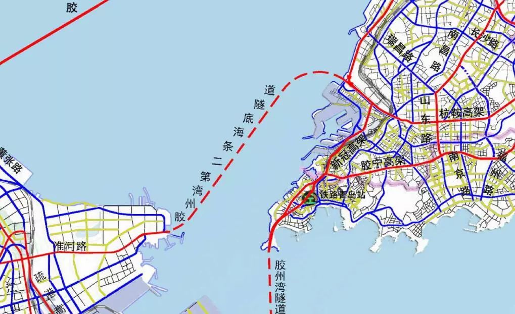 青岛中心城区最新道路规划出炉 这些地方将设自行车道图片