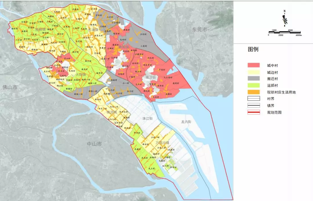 广州南沙新区乡村建设规划征求出炉!这些村或将搬迁,有你们村么