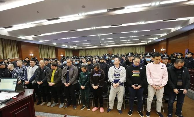 桂林最大黑社会团伙已宣判横行16年38人领刑判决书220页