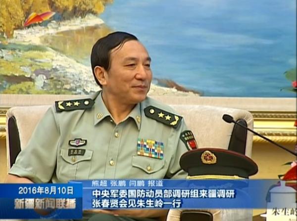 孙思敬上将卸任武警部队政委 朱生岭接任