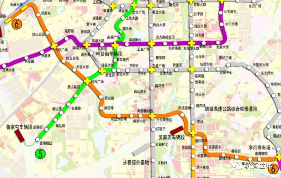 国家发改委批复长春轨道交通第三期建设规划116公里总投资711亿