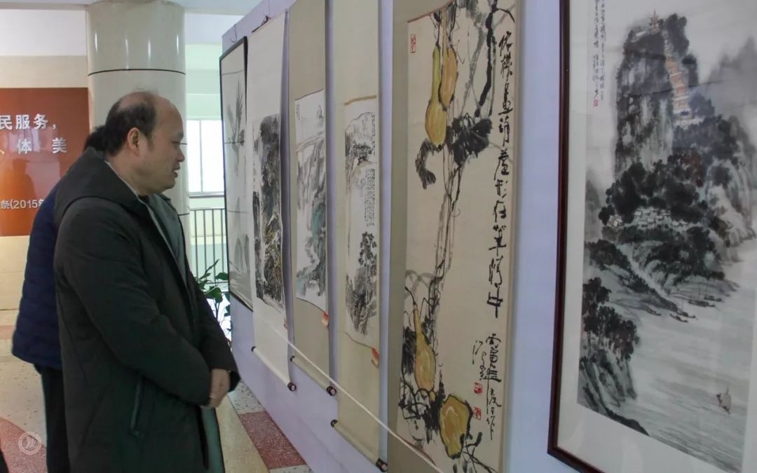 校园文化艺术节系列报道:书画,摄影及现场书画比赛作品展