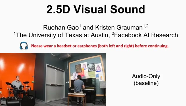 借助机器学习技术 研究人员将单声道音频转为2.5D格式