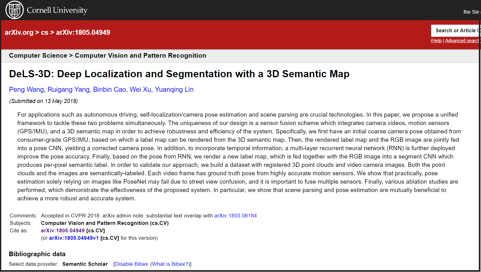 自動駕駛論文摘要：3D語義地圖深度定位分割、擁擠場景無地圖導航 科技 第2張