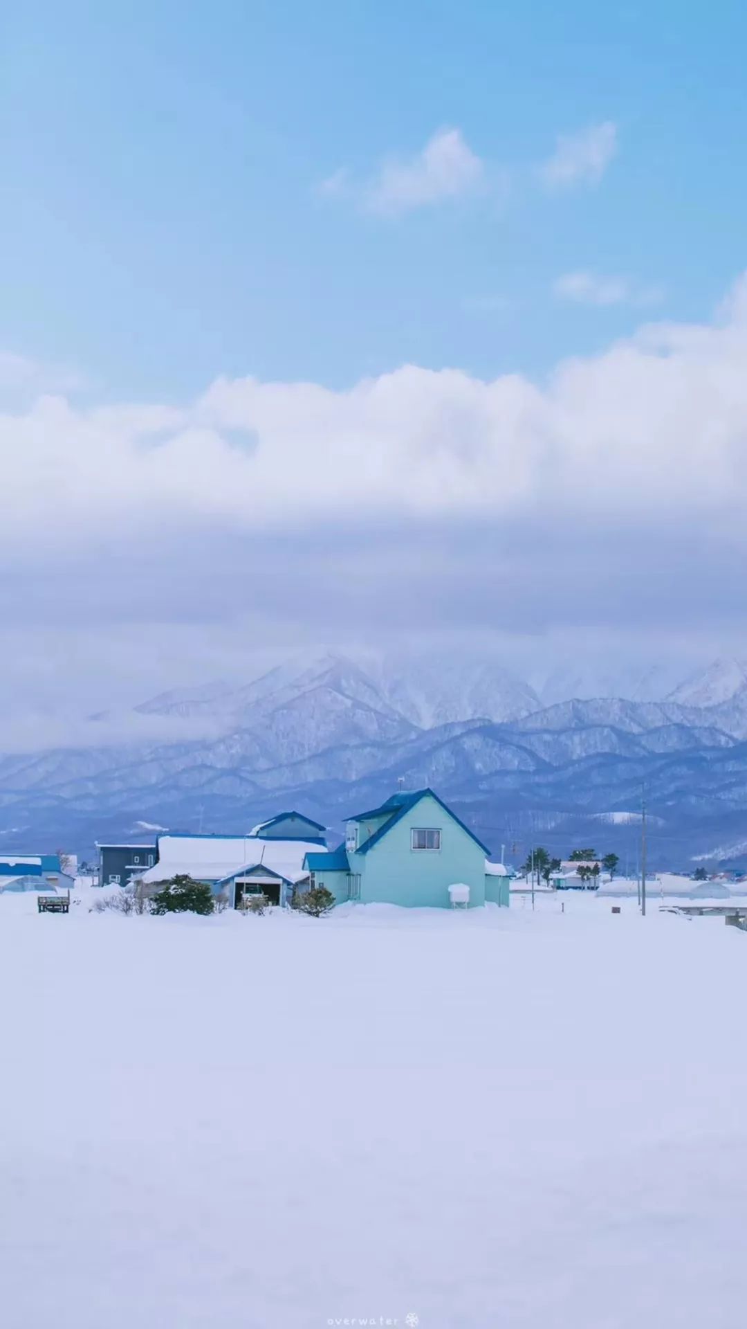 雪景壁纸 | 听首音乐安静入眠,晚安