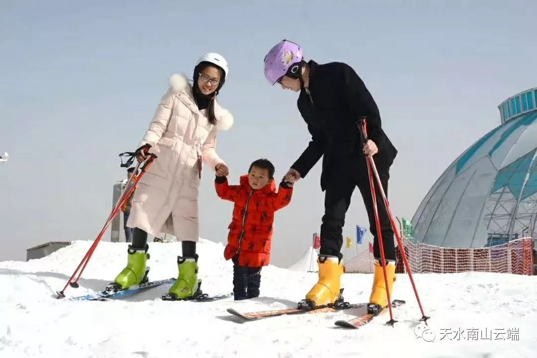 南山云端滑雪场醉美丽