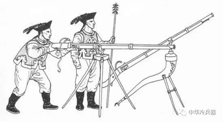 重型抬枪装在脚架上发射不过,也有用鸟枪"打"坦克的记载,1926年南口