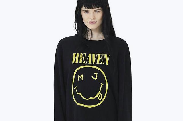 nirvana 因「笑脸」logo 被使用而起诉 marc jacobs