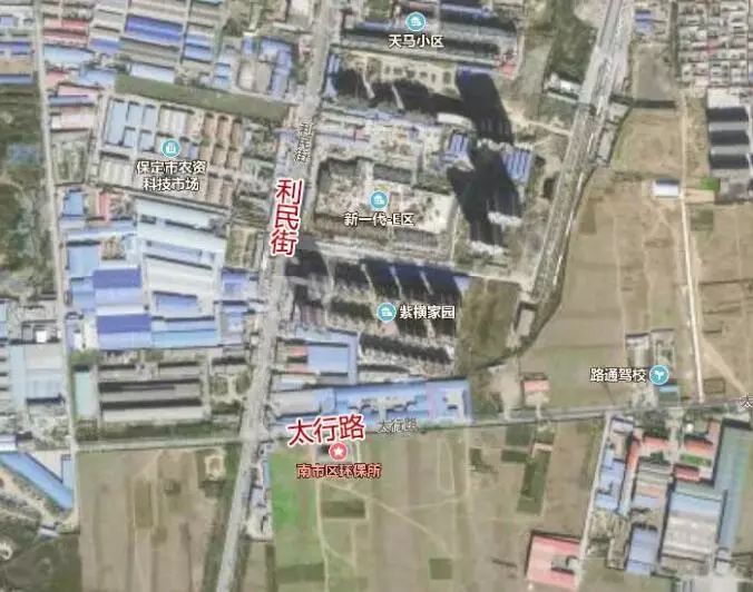 追地1229保定6宗地块挂牌涉太行路南北148亩居住用地