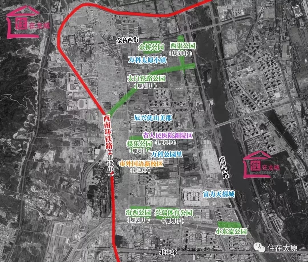 重磅太原规划第二机场第三高铁站西站地址就在