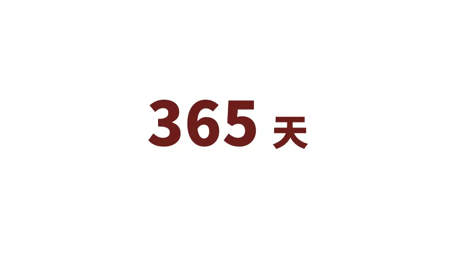 这篇我们准备了365天的文章!