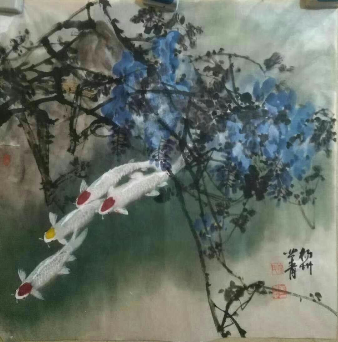 春暖花开笔墨真情著名花鸟画家徐业青