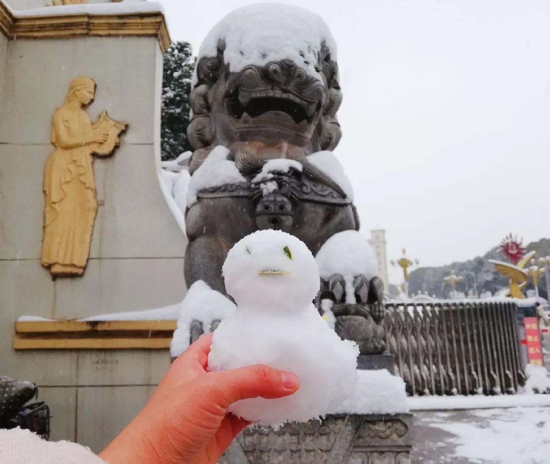 武汉大雪武昌理工学院校园雪景走红网友直呼美如画