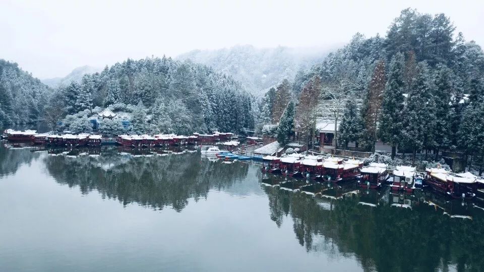 冬季到四面山来看雪