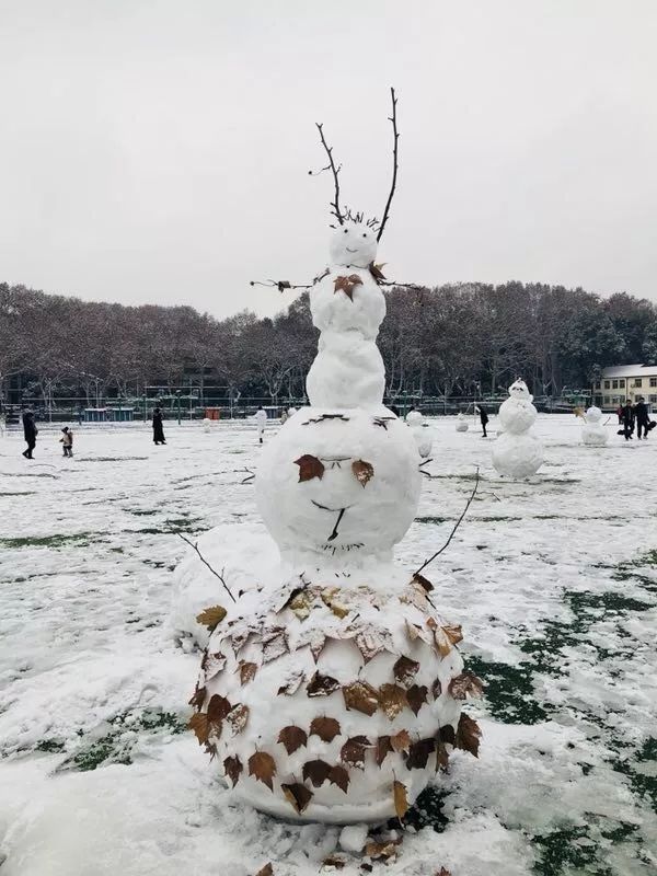 更多鬼畜雪人,滑动查看下一张图片>可爱の雪人"虽然我不怕冷,但