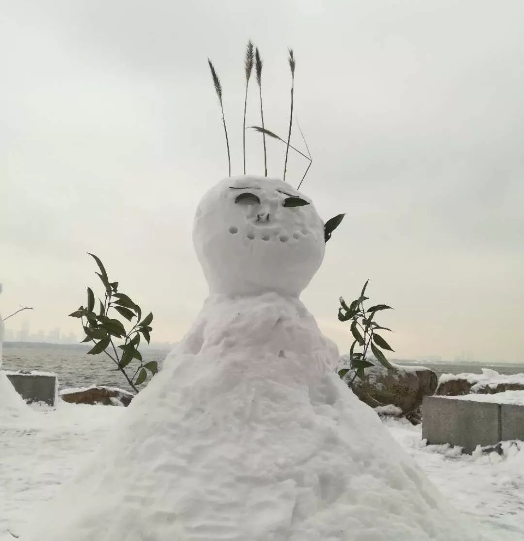 更多鬼畜雪人,滑动查看下一张图片>可爱の雪人"虽然我不怕冷,但