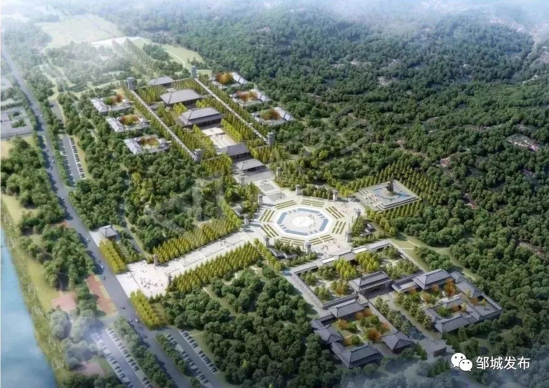 伏羲文化产业园项目主体工程顺利封顶10月邹城被授予"国家森林城市"