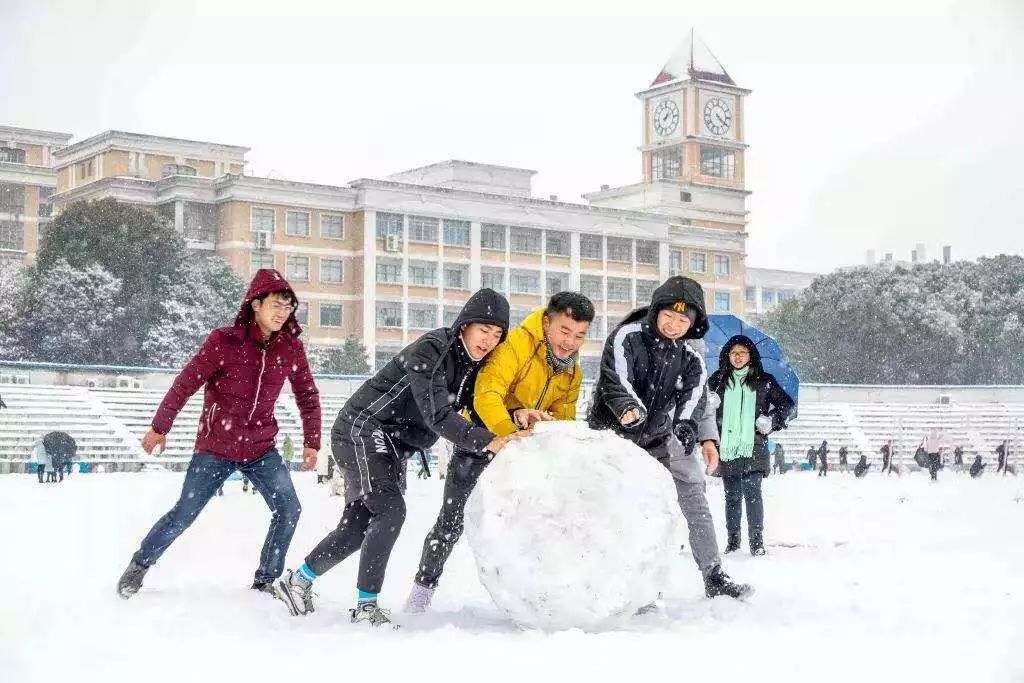 湖南这些大学,这几天都叫"湖南大雪"!_雪景