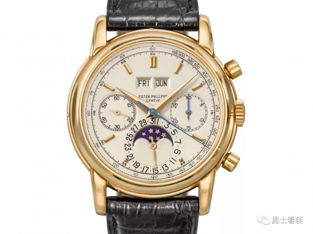 这款18k金软垫形状的百达翡丽(patek philippe)腕表于1930年制造