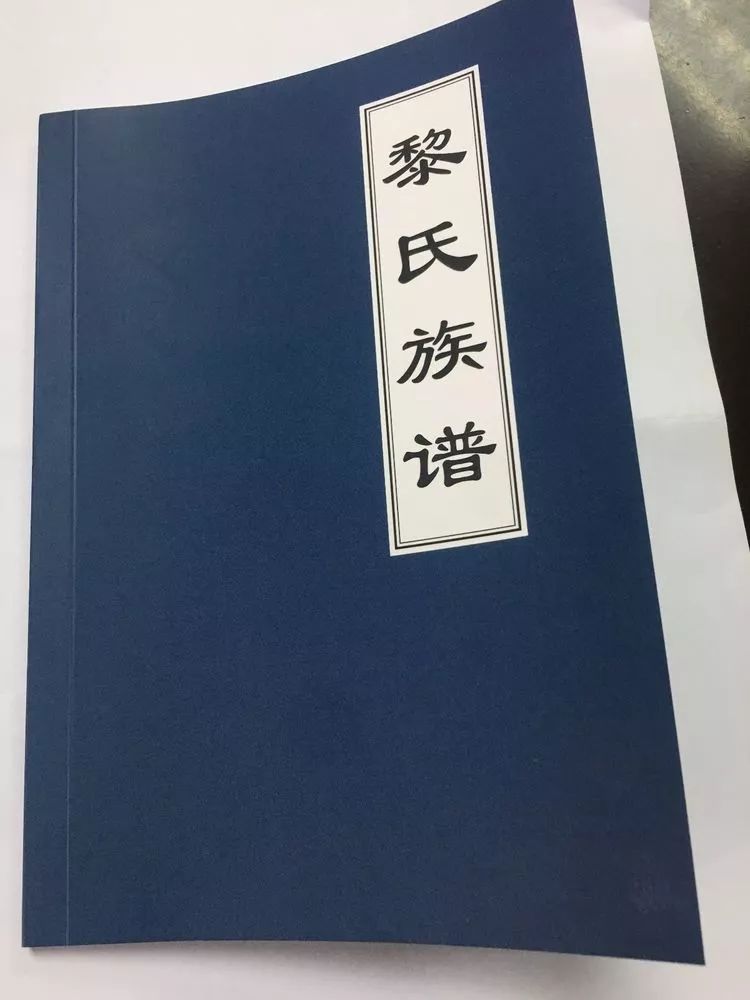 黎氏族谱老祖宗归位完毕老祖宗归位现场观礼的村民村长发言负责人