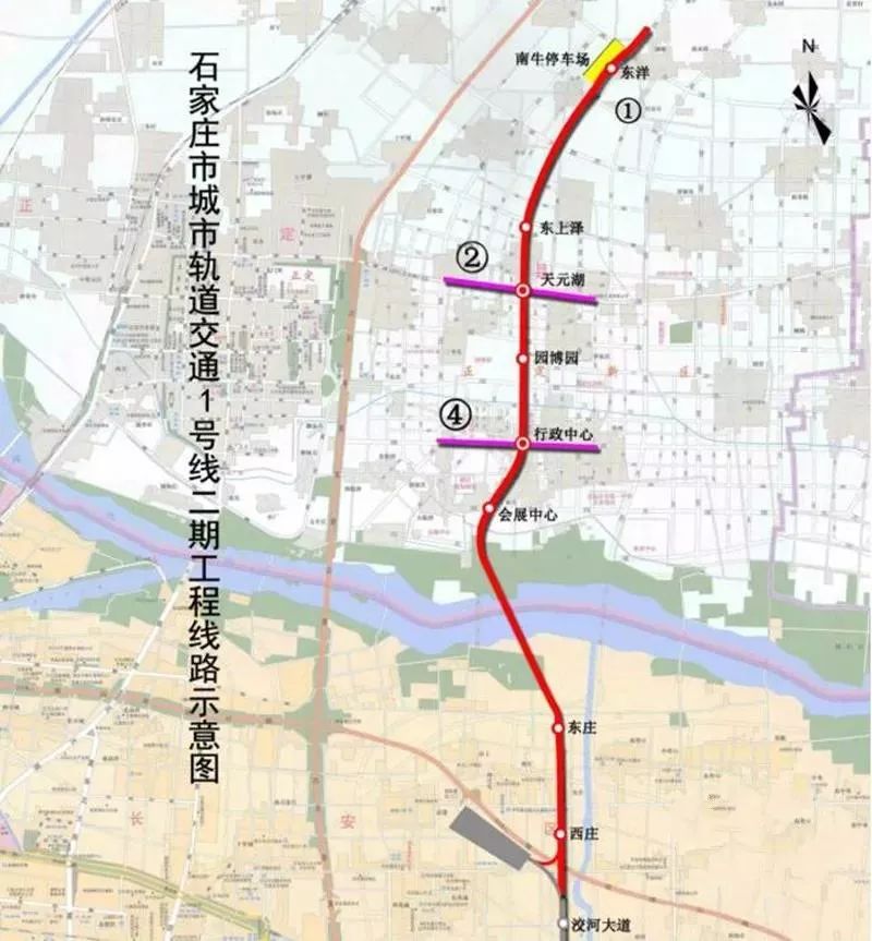 01 石家庄人可以乘坐地铁去正定 石家庄地铁1号线二期工程 将于2019年