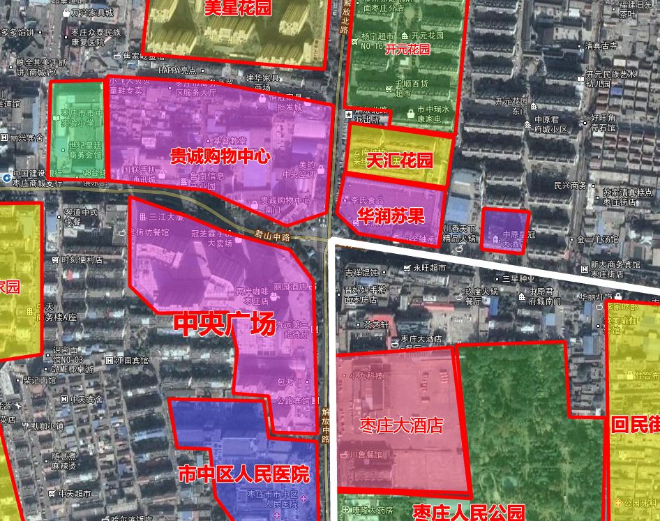 超大地块:一个崭新的枣庄城市中心重新崛起!_三角花园