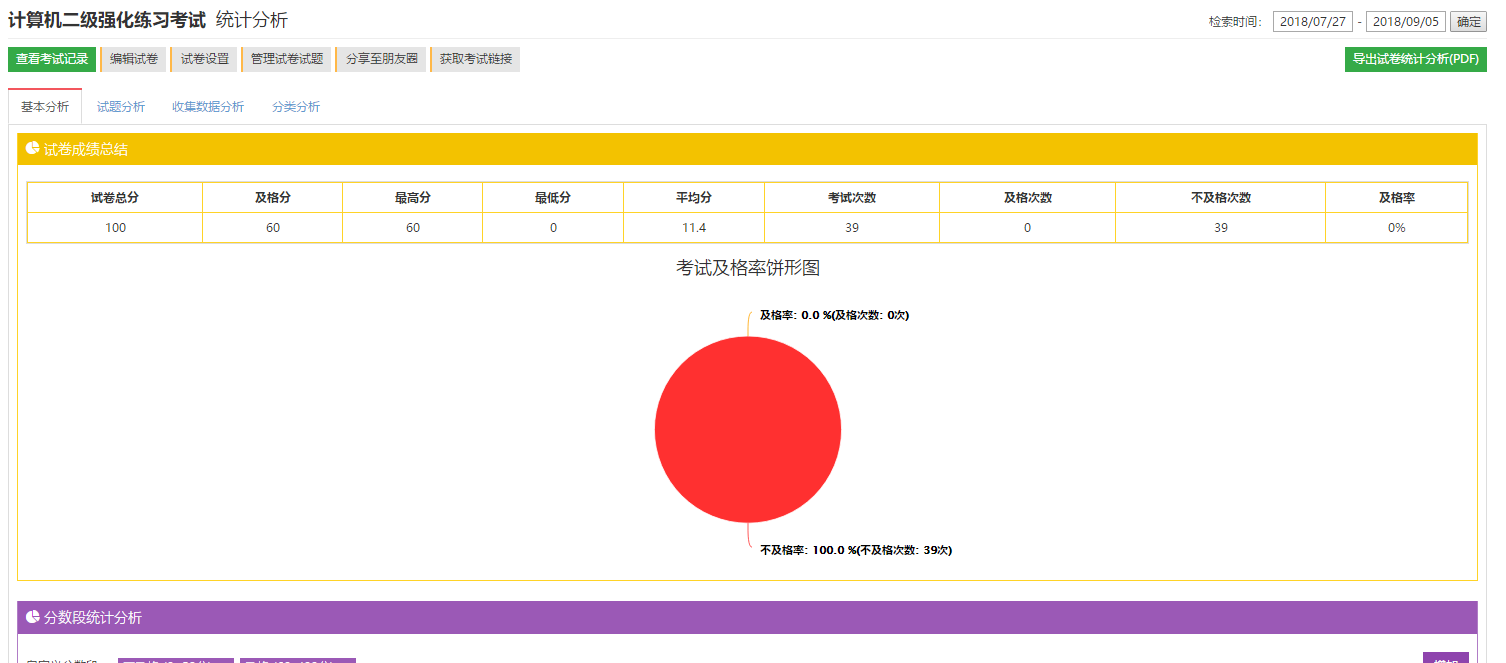 微信考试系统