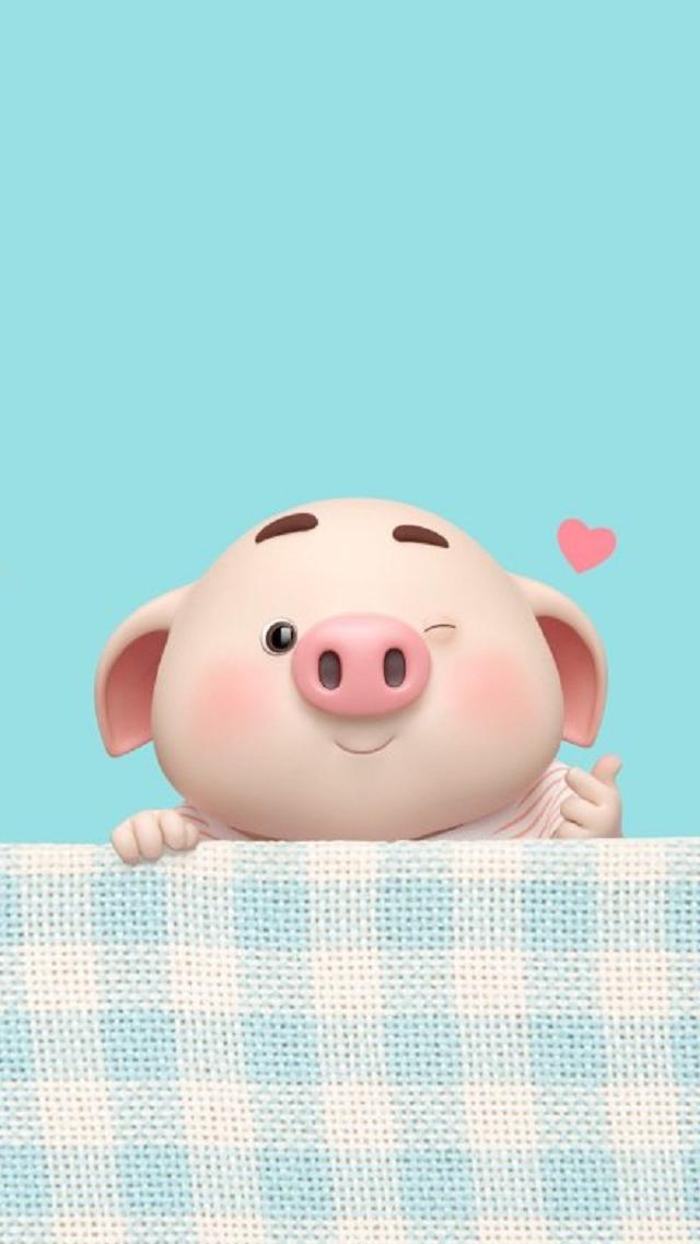 猪年顺利|卡通可爱萌小猪系列|iphone xs全面屏尺寸