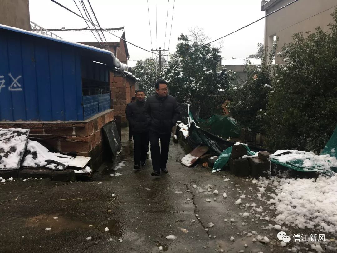 近日,信江新区党工委书记,管委会主任李小平深入夏埠乡和江北街道