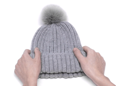 暖暖的羊毛帽，显脸小、显个儿高