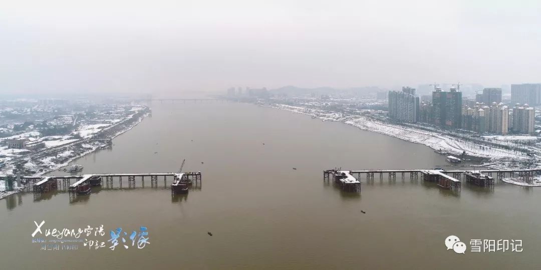 下摄司大桥 五跨飞燕湘江景 提篮拱桥下摄司