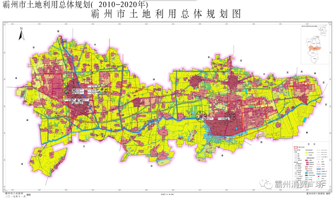 利用总体规划图霸州市2018年第16批次建设用地一书四方案(节选)来源