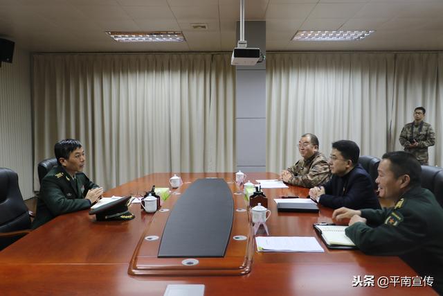 贵港军分区政委曾勇讲话在听取汇报后,曾勇对平南县委县政府高度重视