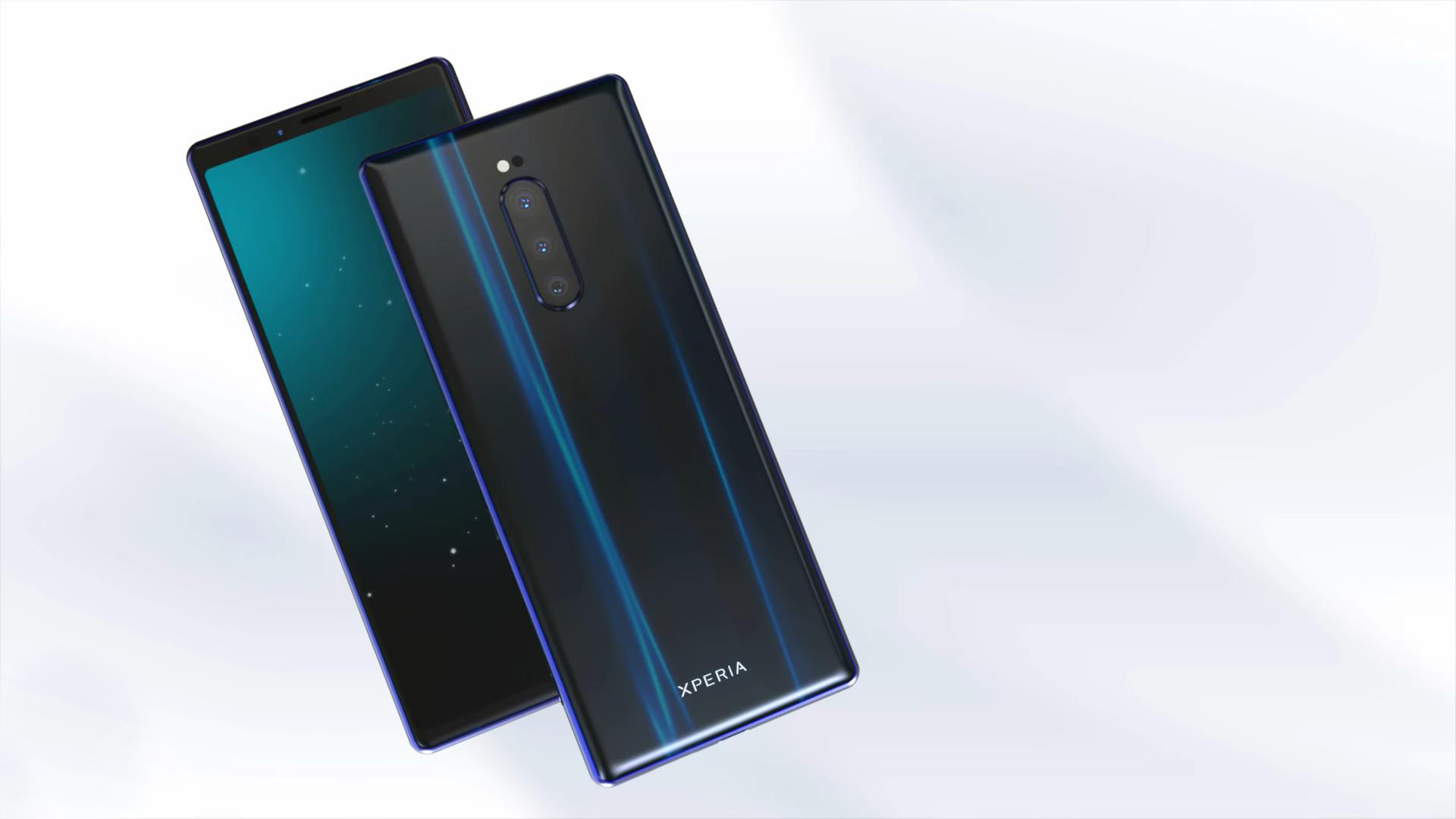 应该就是21:9的索尼骁龙855旗舰xperia xz4了.