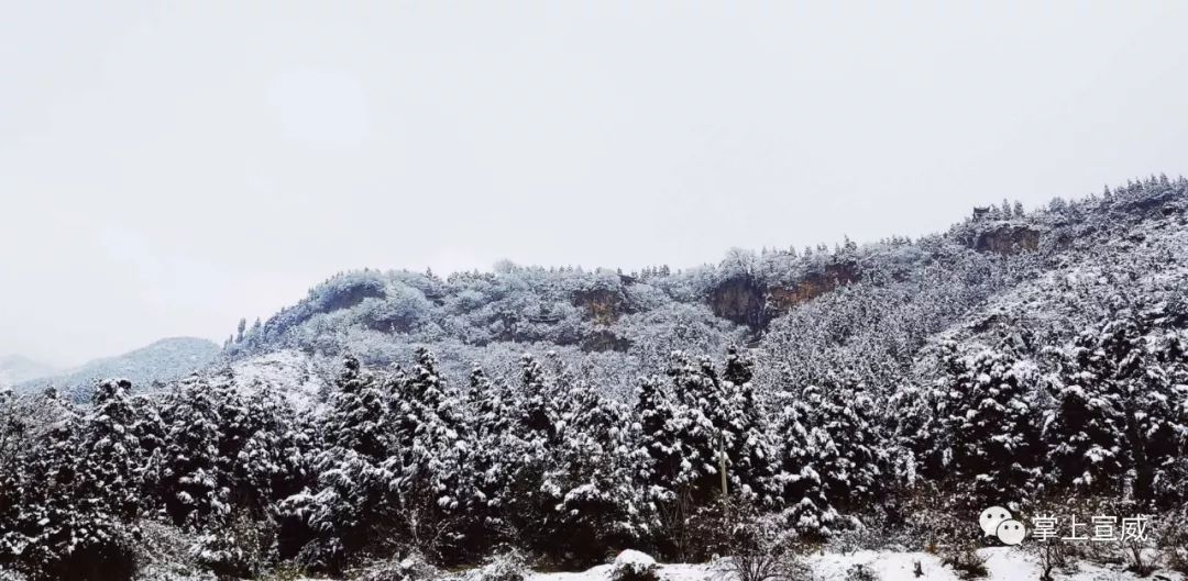 今年宣威最后一波雪景,美得不像话~_东山寺