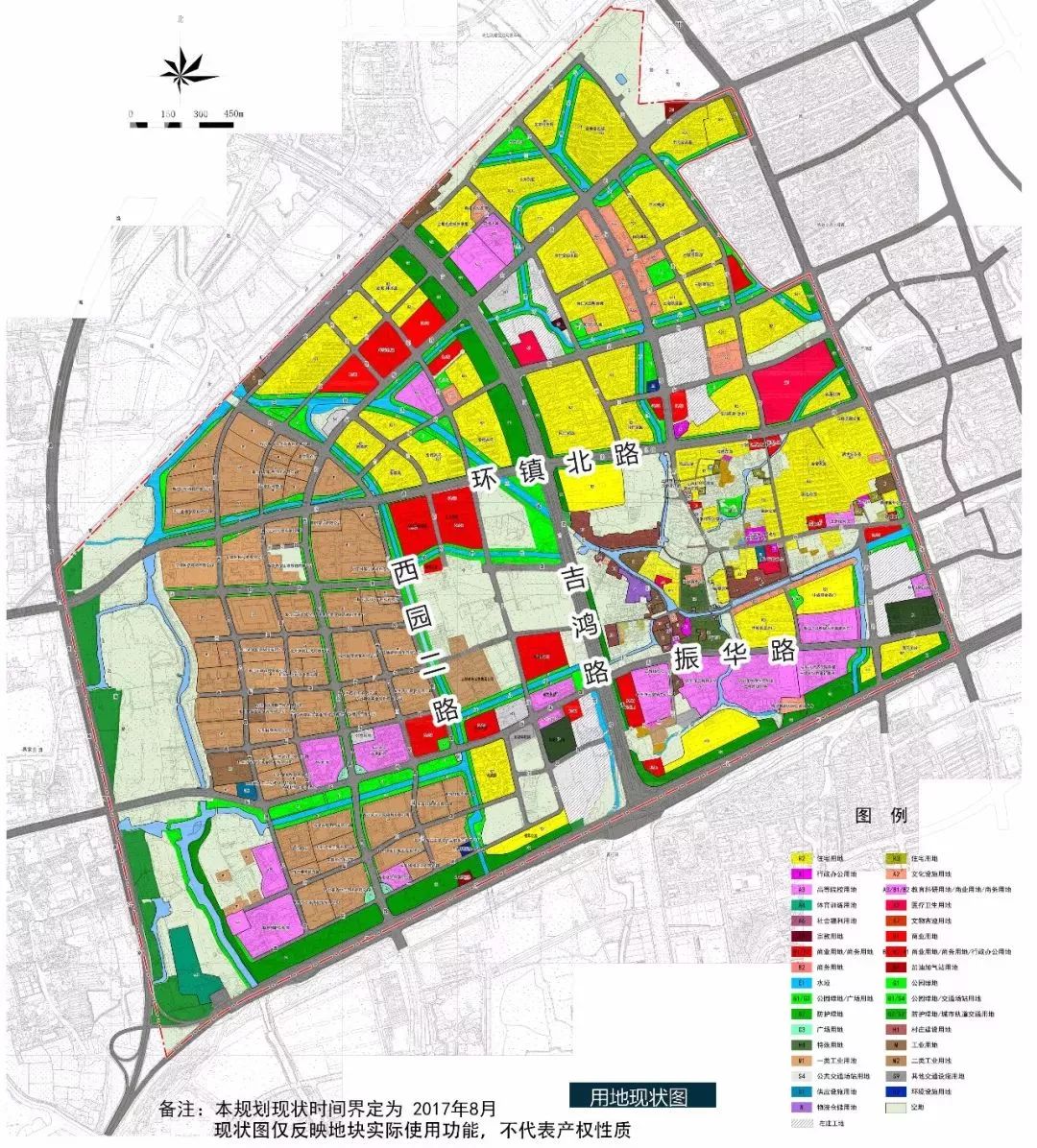 东至古墩路(西湖区行政界线),南至留祥路,西至绕城公路,北至宣杭铁路