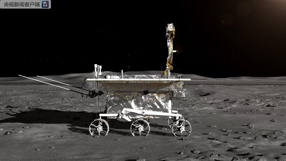 嫦娥四号月球车:我叫"玉兔二号"!