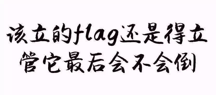 一年之计在于立flag